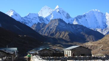 Filming in Nepal