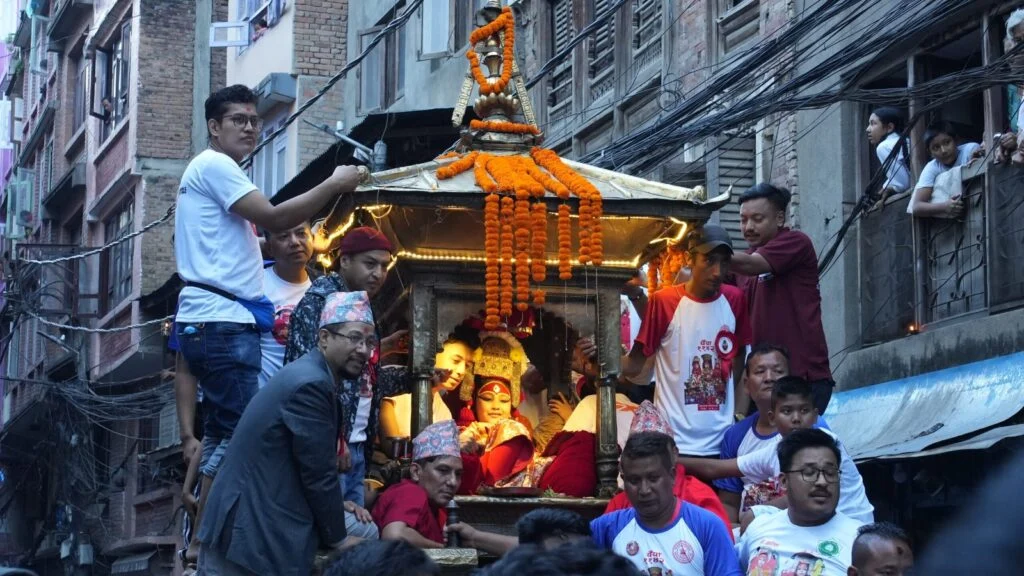 Local fixer coordinating a film shoot in Nepal